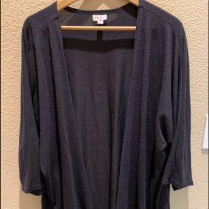 Lularoe Lindsay Size M Navy Blue